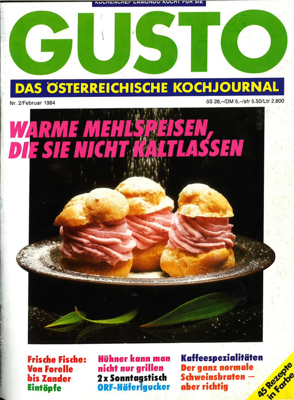 GUSTO.AT Ausgabe - Februar 1984
