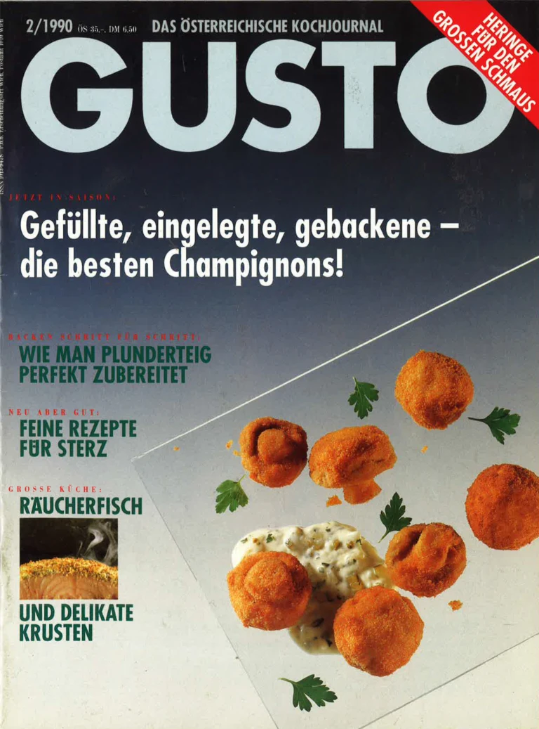 GUSTO.AT Ausgabe - Februar 1990