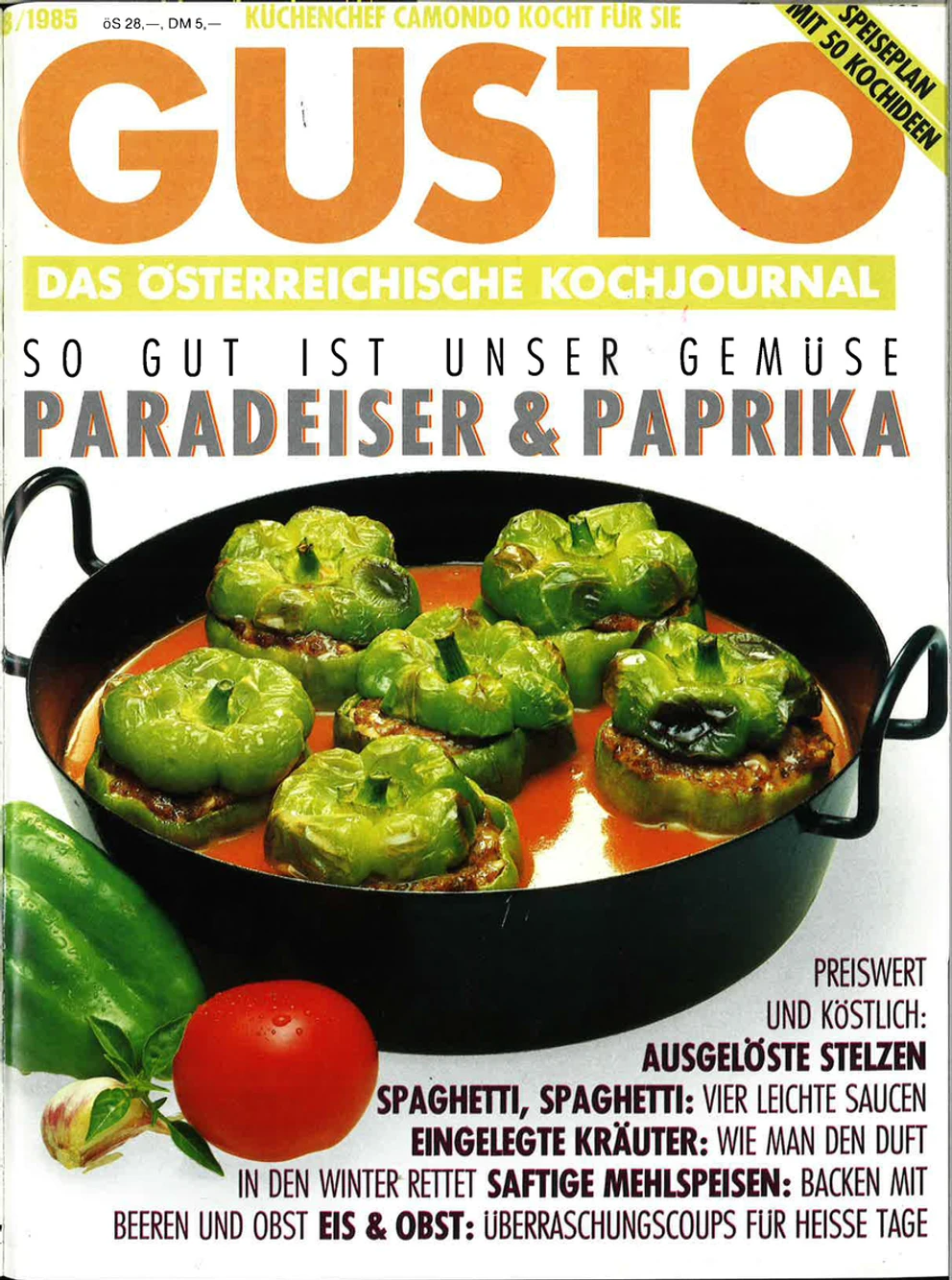 GUSTO.AT Ausgabe - August 1985