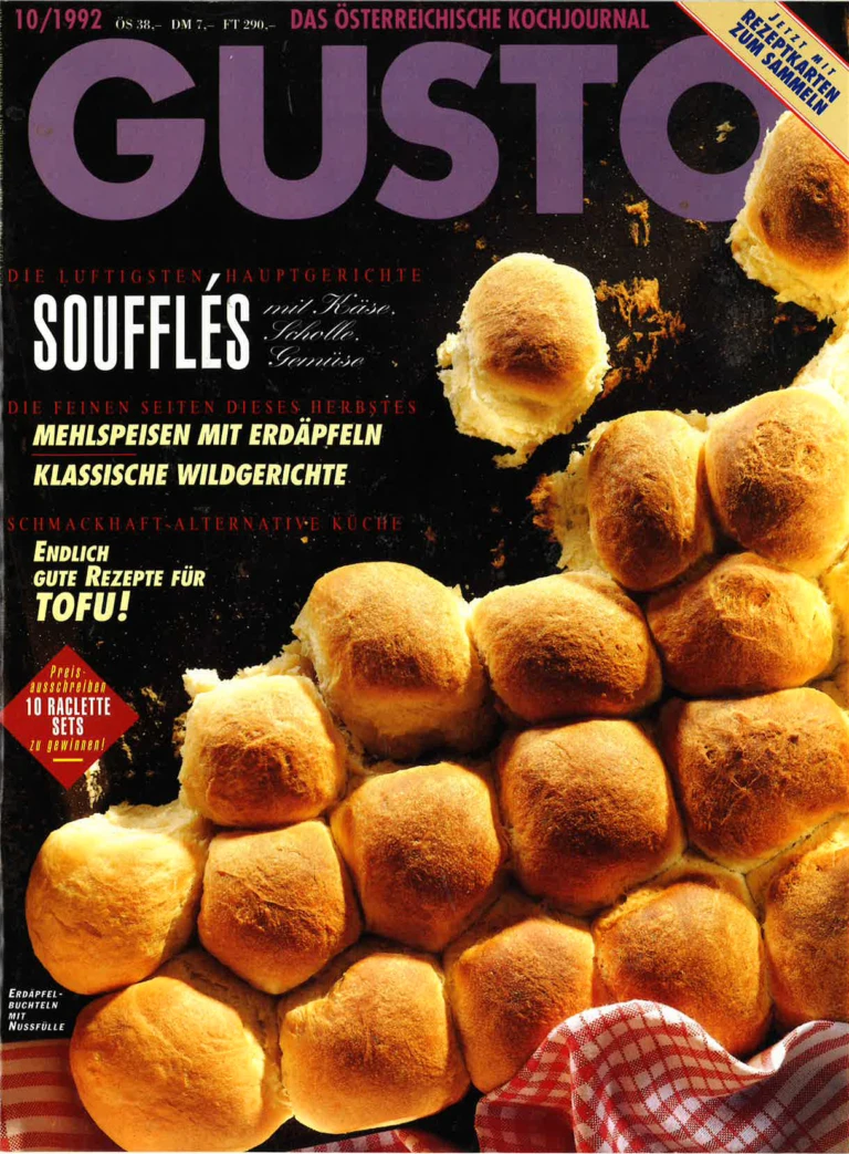 GUSTO.AT Ausgabe - Oktober 1992