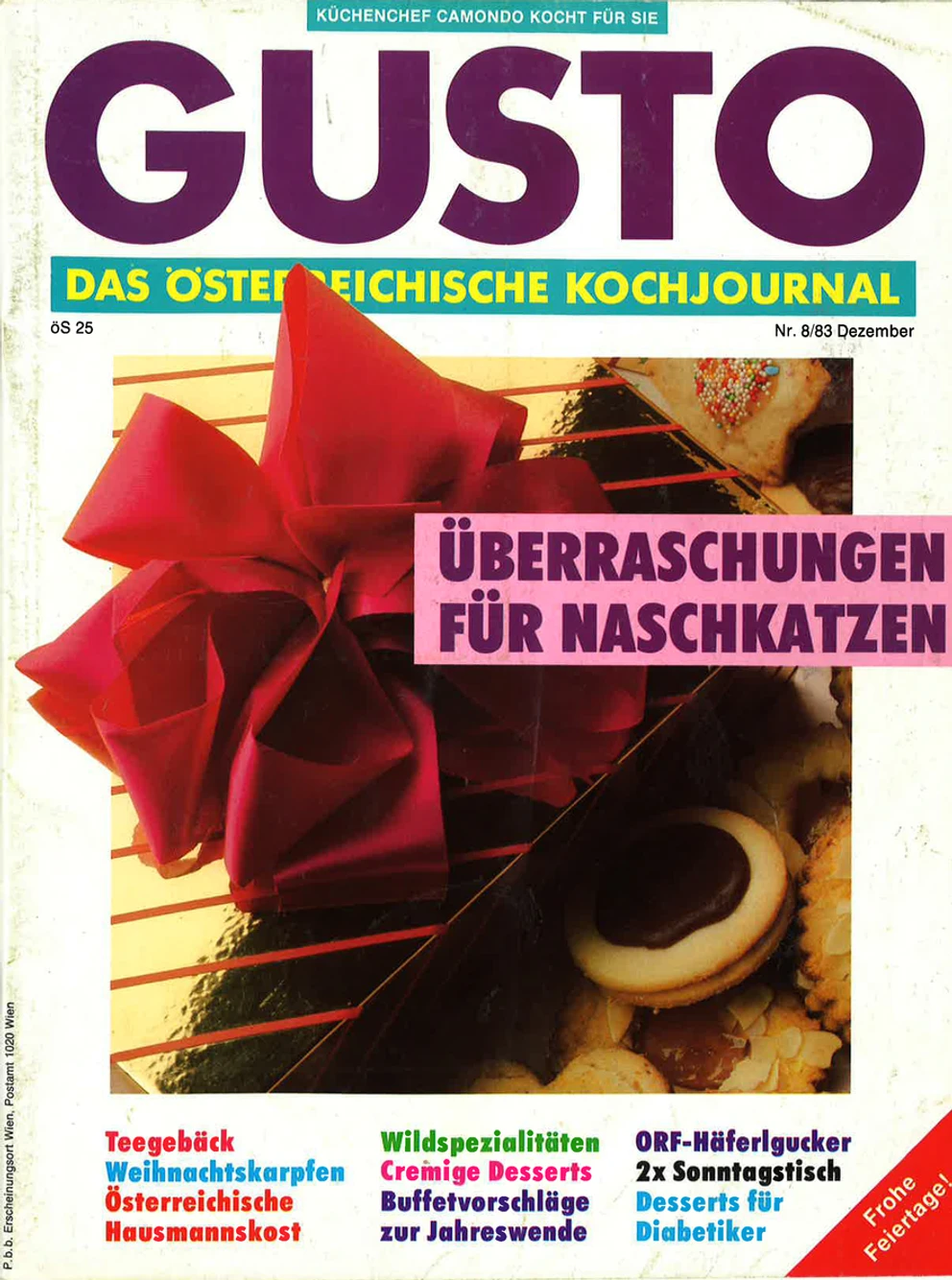 GUSTO.AT Ausgabe - Dezember 1983