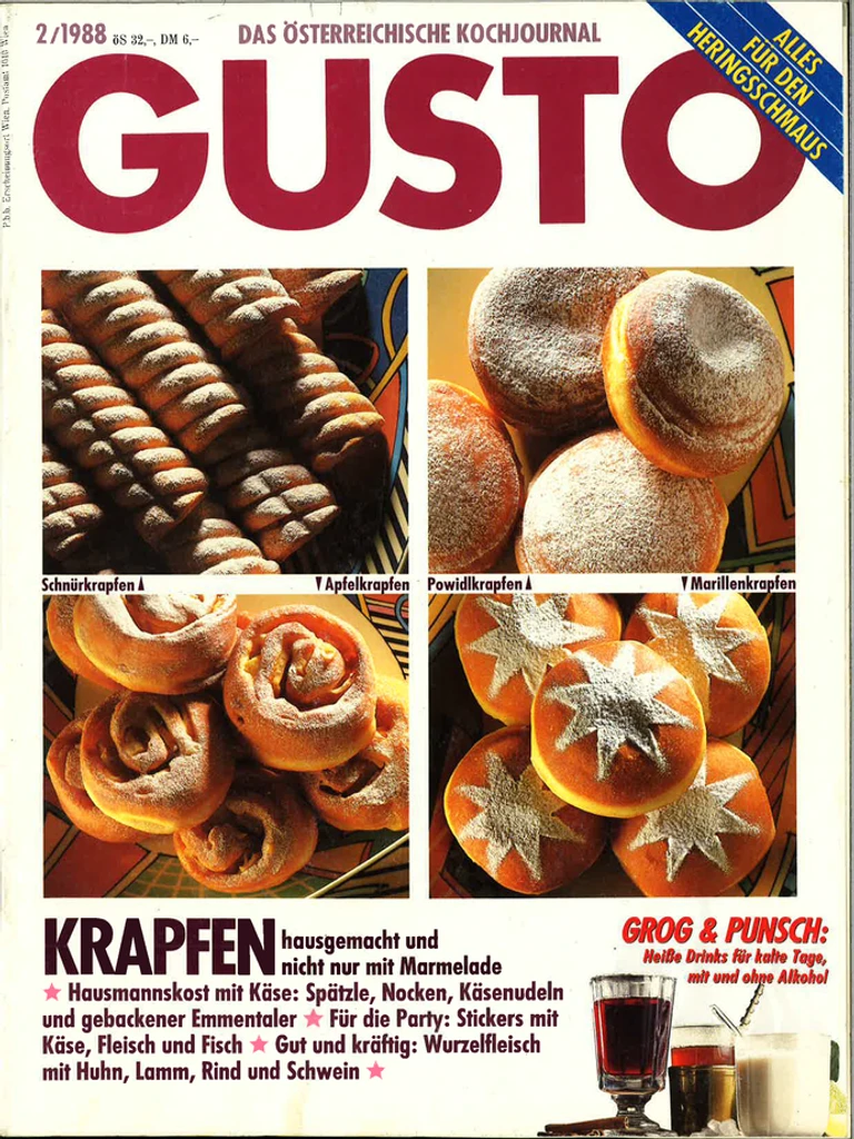 GUSTO.AT Ausgabe - Februar 1988