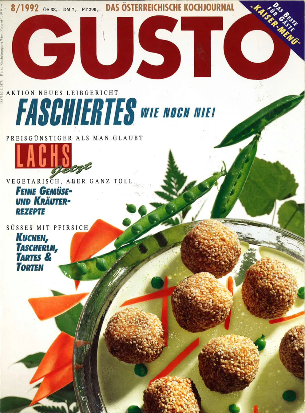 GUSTO.AT Ausgabe - August 1992