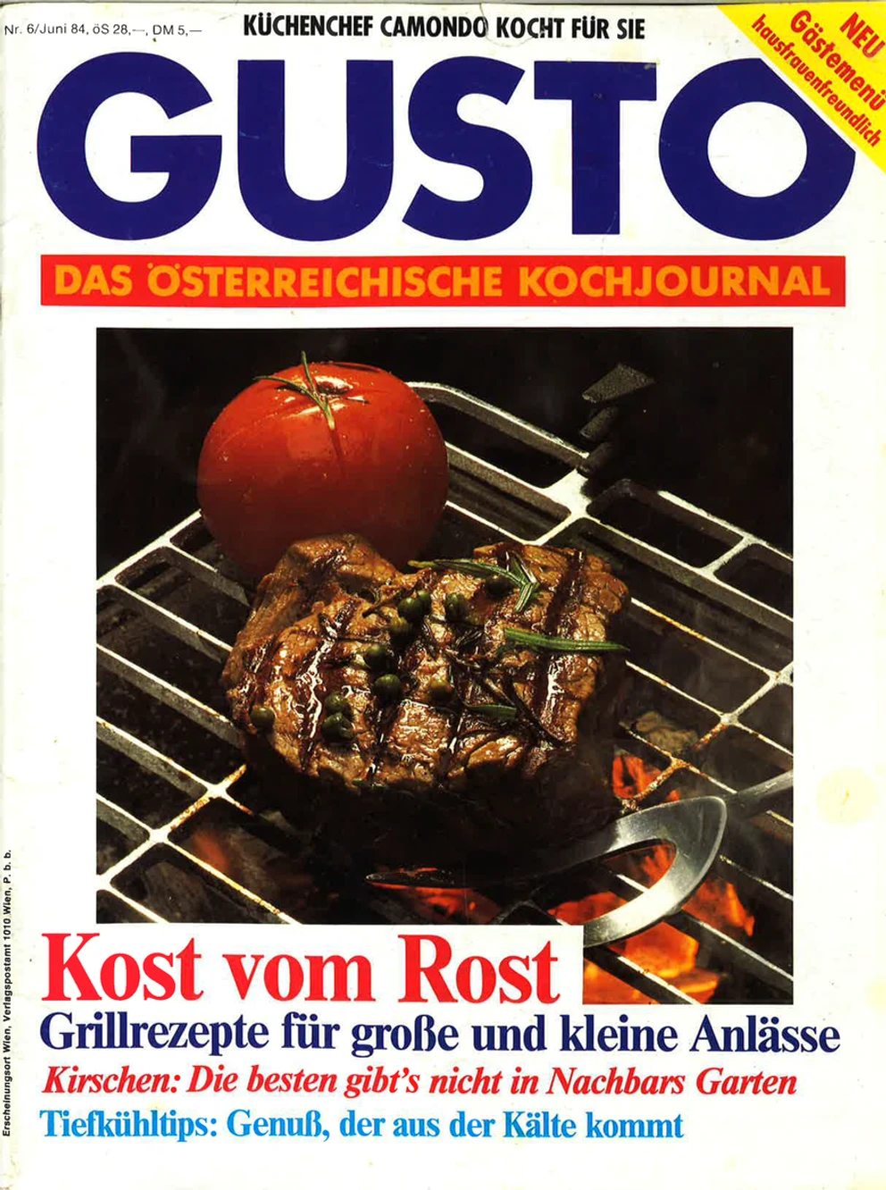 GUSTO.AT Ausgabe - Juni 1984