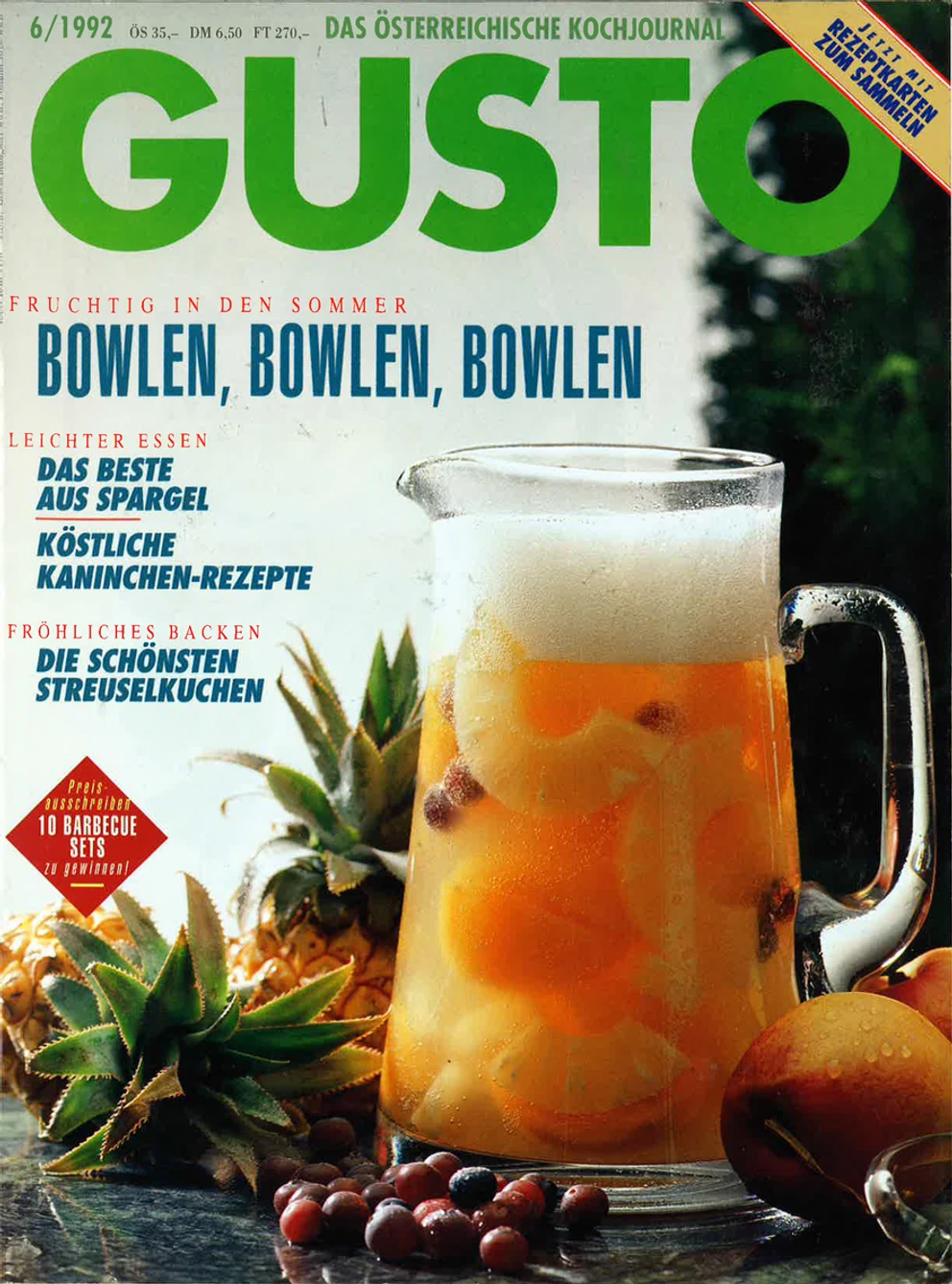 GUSTO.AT Ausgabe - Juni 1992