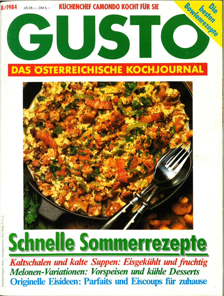 GUSTO.AT Ausgabe - August 1984