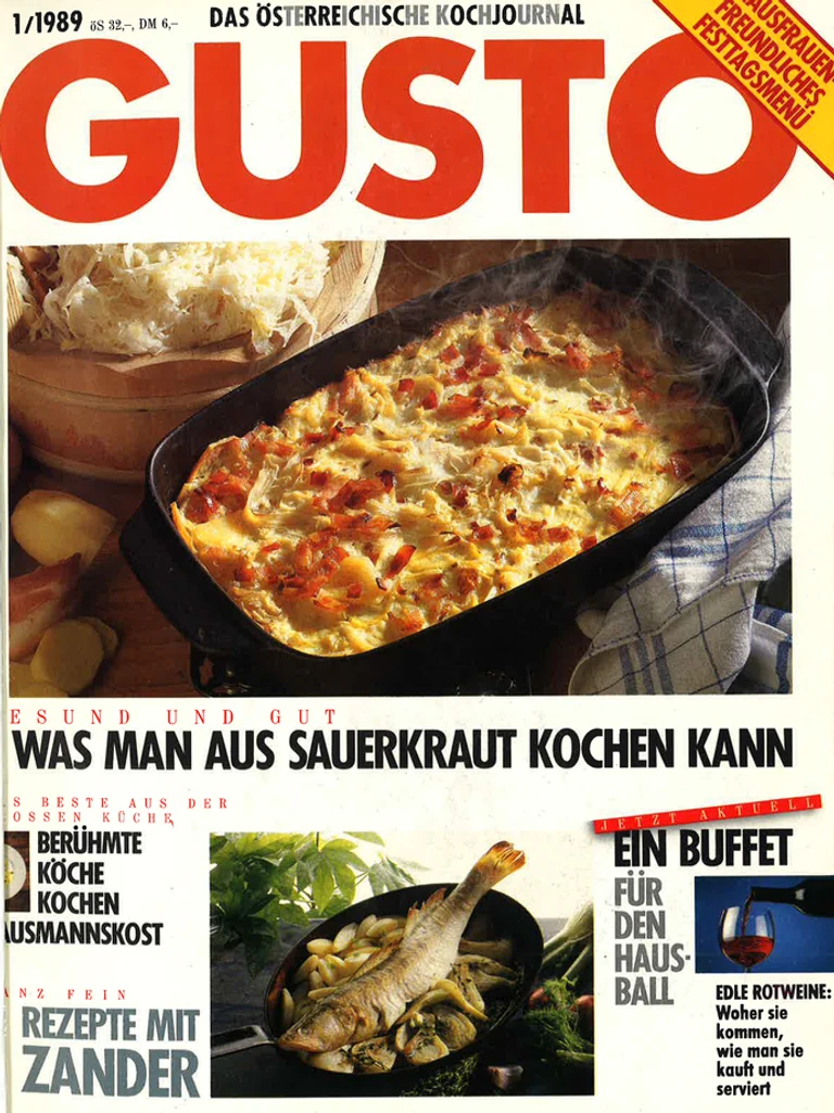 GUSTO.AT Ausgabe - Jänner 1989