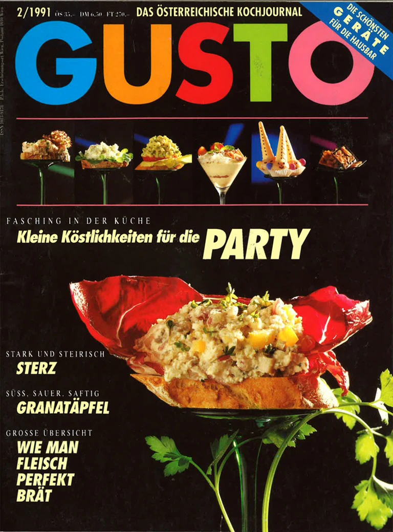 GUSTO.AT Ausgabe - Februar 1991