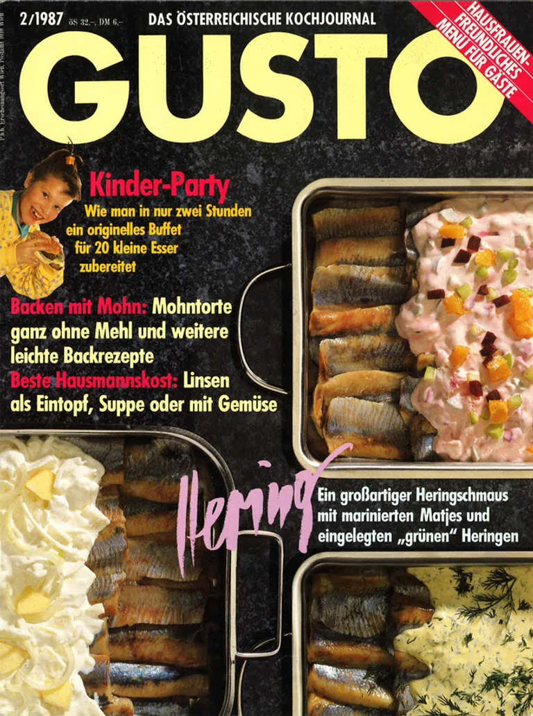 GUSTO.AT Ausgabe - Februar 1987