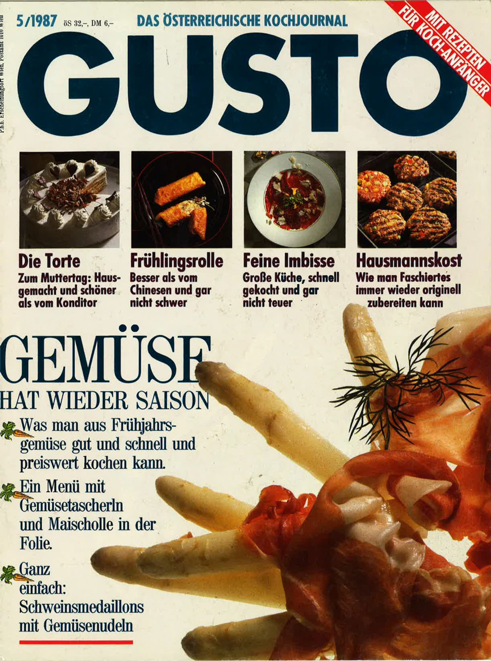 GUSTO.AT Ausgabe - Mai 1987