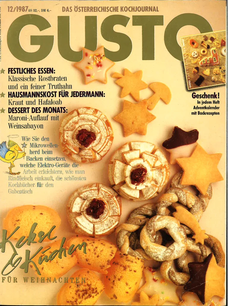 GUSTO.AT Ausgabe - Dezember 1987