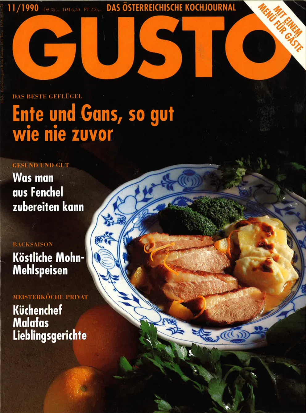 GUSTO.AT Ausgabe - November 1990
