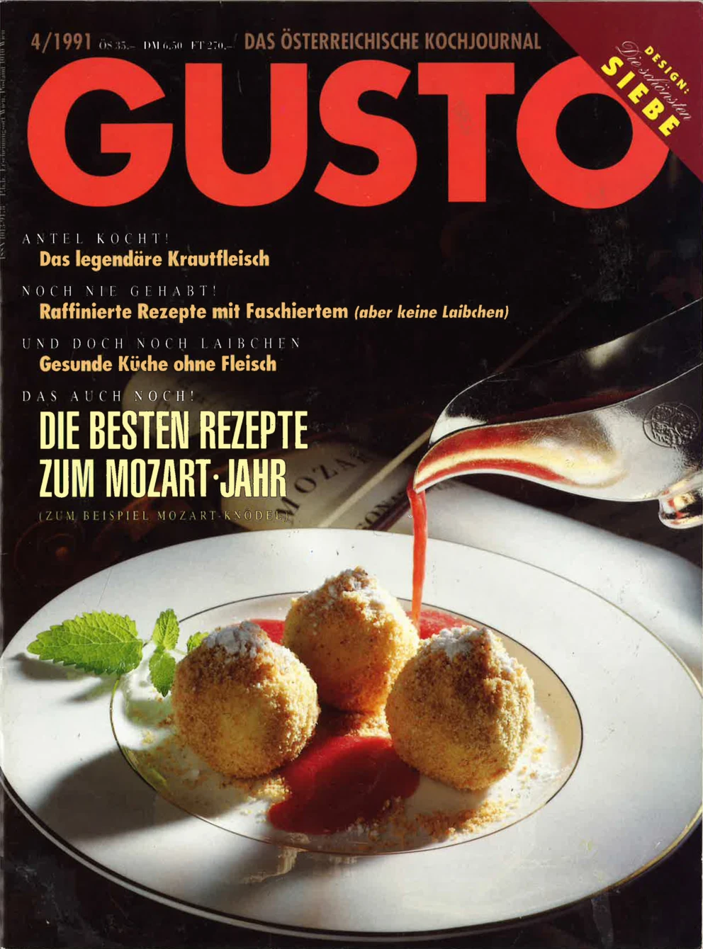 GUSTO.AT Ausgabe - April 1991