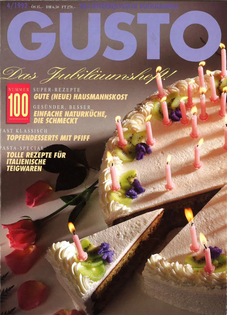 GUSTO.AT Ausgabe - April 1992