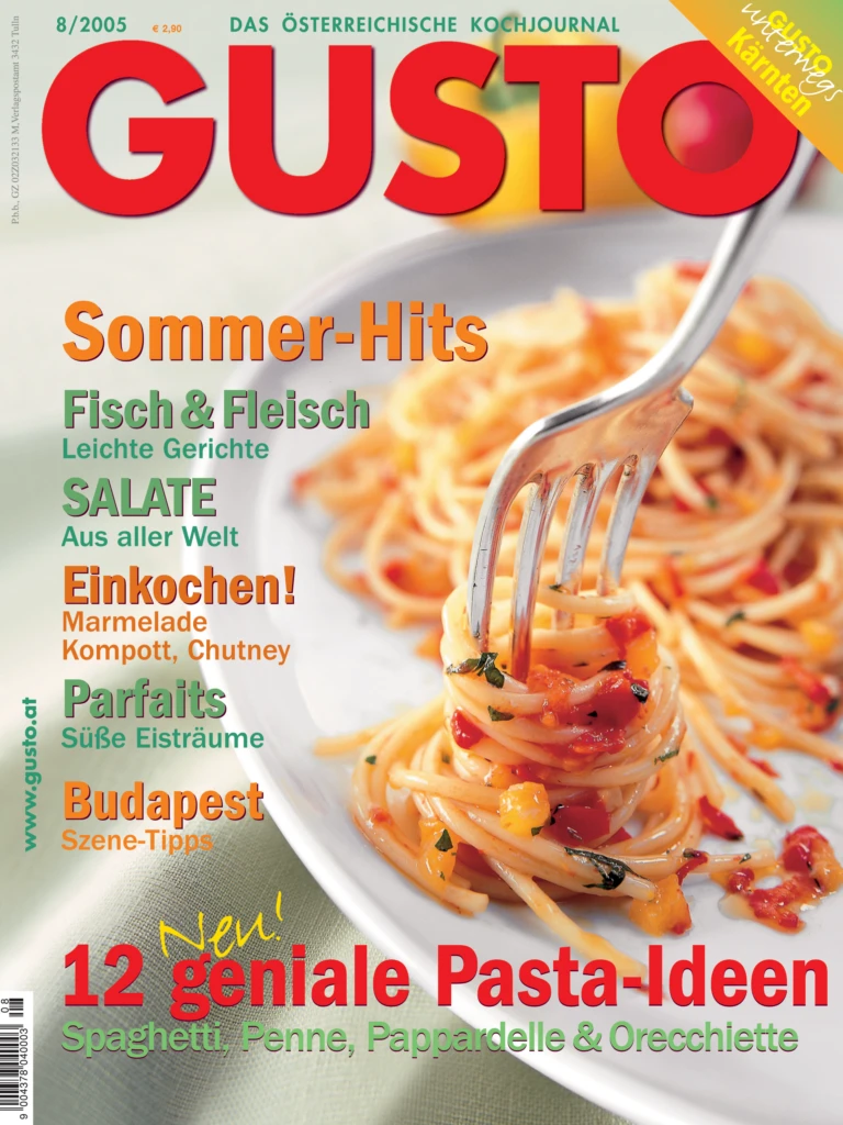 GUSTO.AT Ausgabe - August 2005