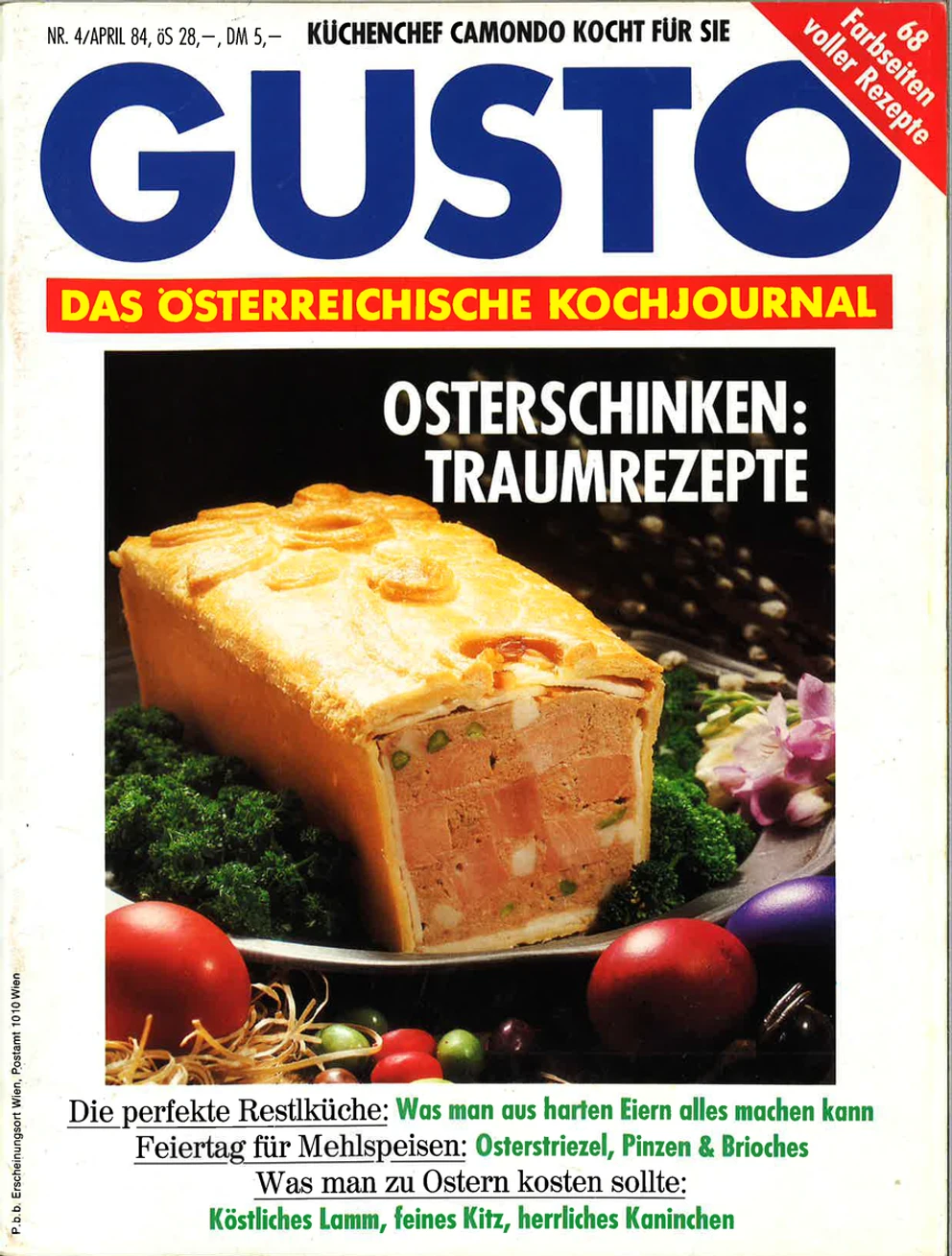 GUSTO.AT Ausgabe - April 1984