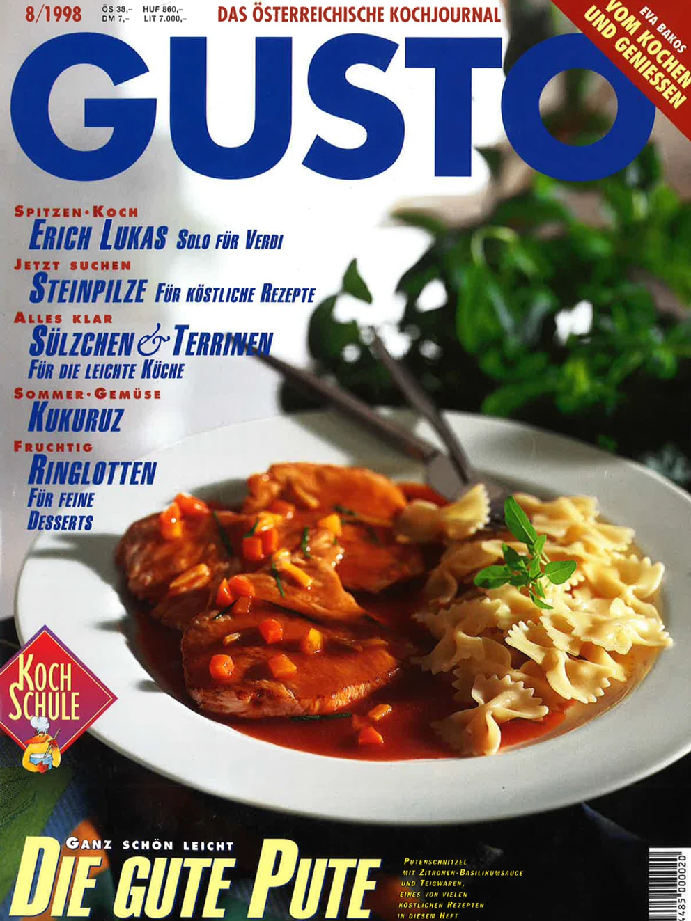 GUSTO.AT Ausgabe - August 1998