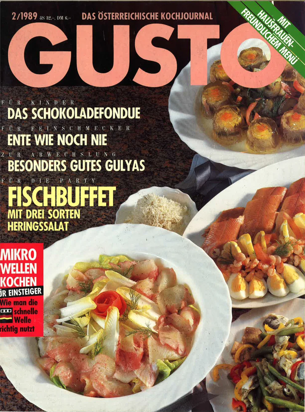 GUSTO.AT Ausgabe - Februar 1989