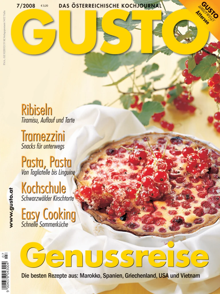 GUSTO.AT Ausgabe - Juli 2008