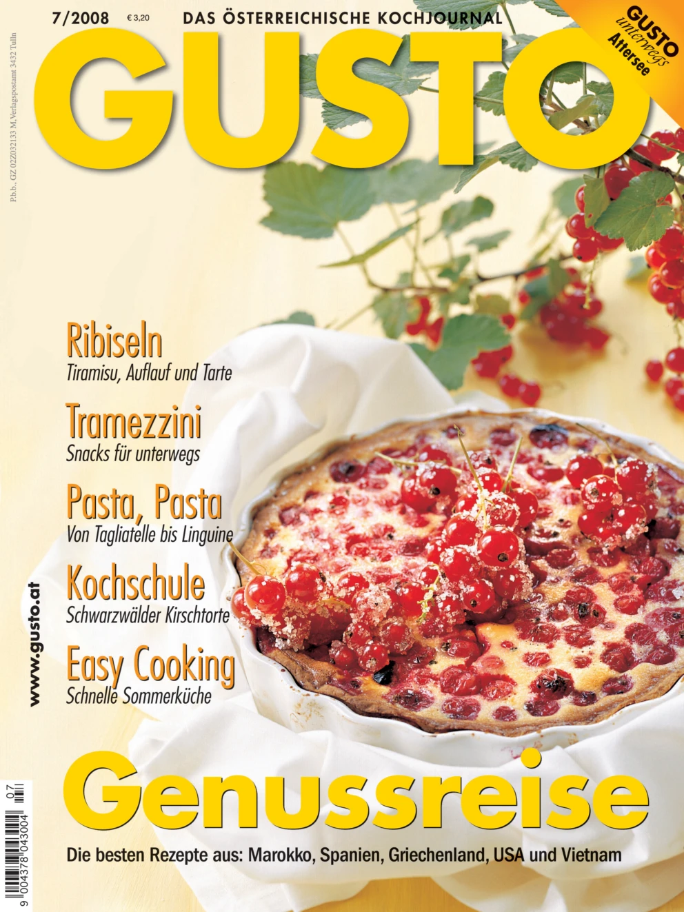 GUSTO.AT Ausgabe - Juli 2008
