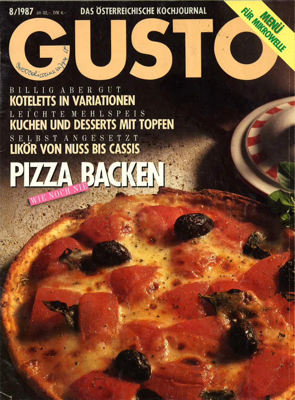 GUSTO.AT Ausgabe - August 1987