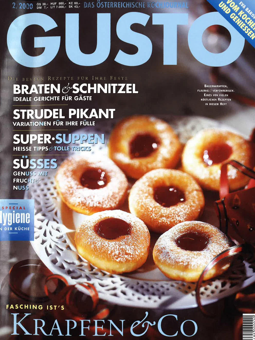 GUSTO.AT Ausgabe - Februar 2000