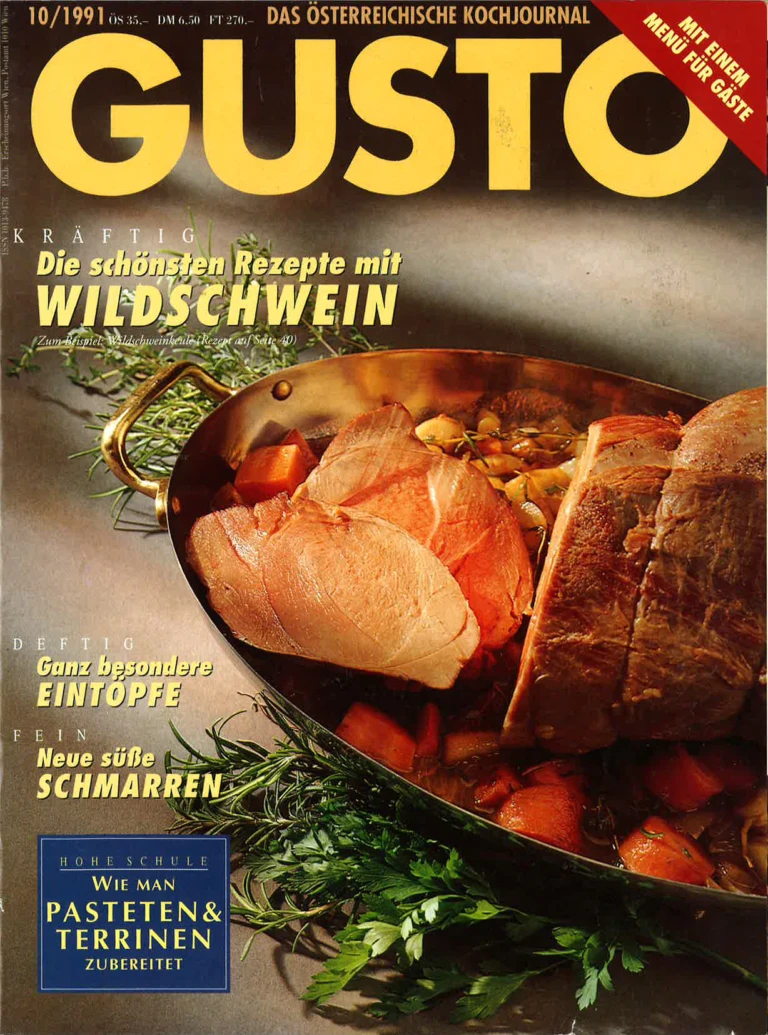 GUSTO.AT Ausgabe - Oktober 1991