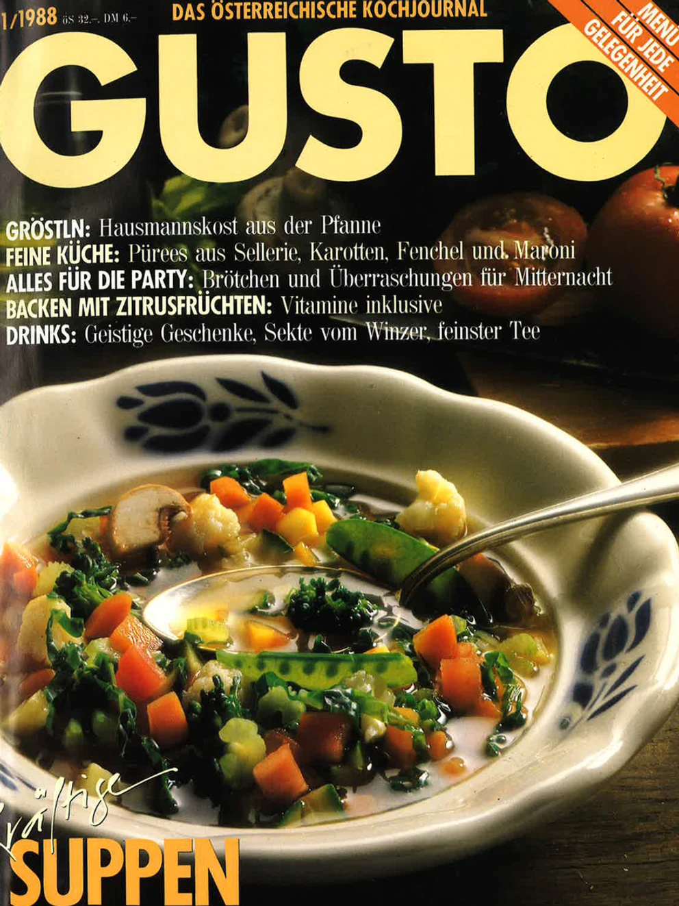 GUSTO.AT Ausgabe - Jänner 1988