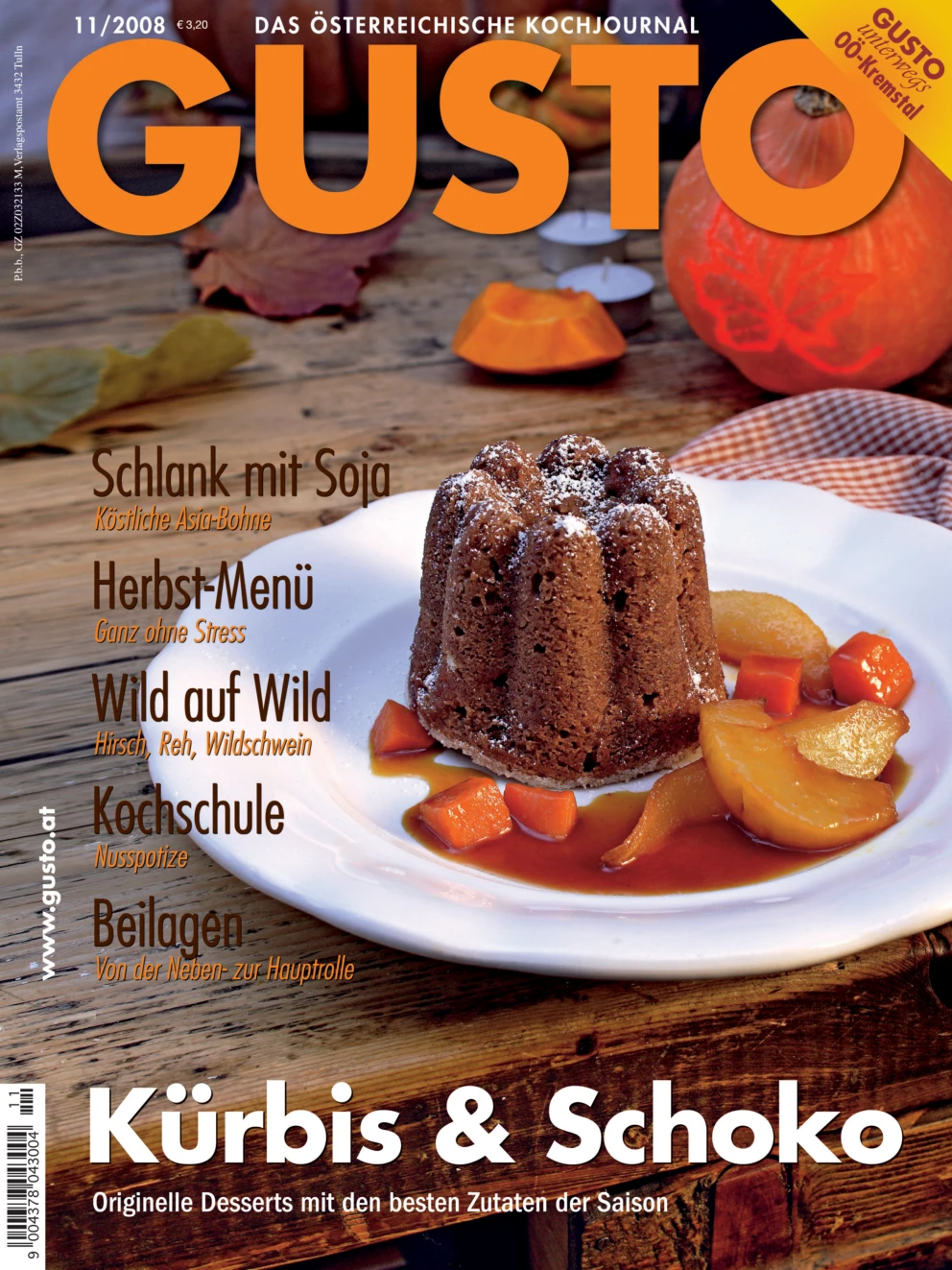 GUSTO.AT Ausgabe - November 2008