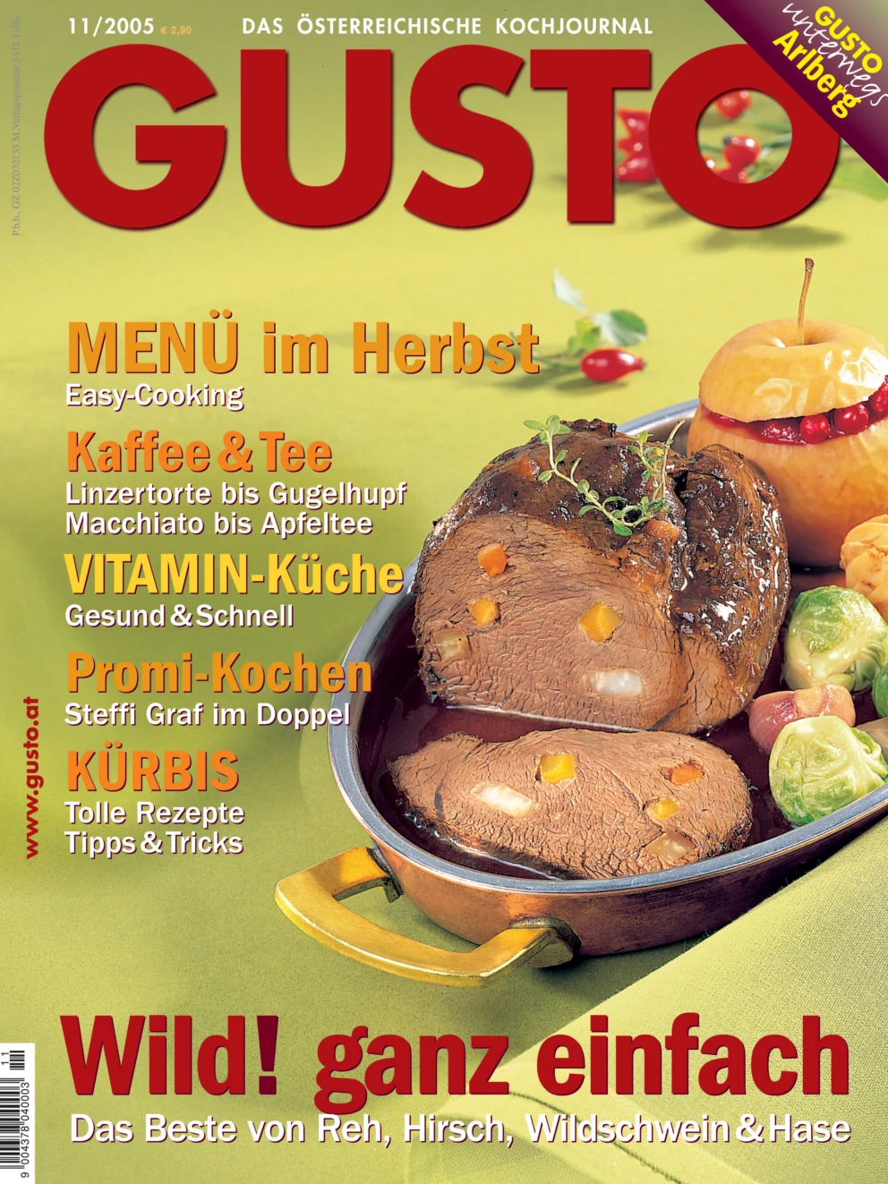 GUSTO.AT Ausgabe - November 2005