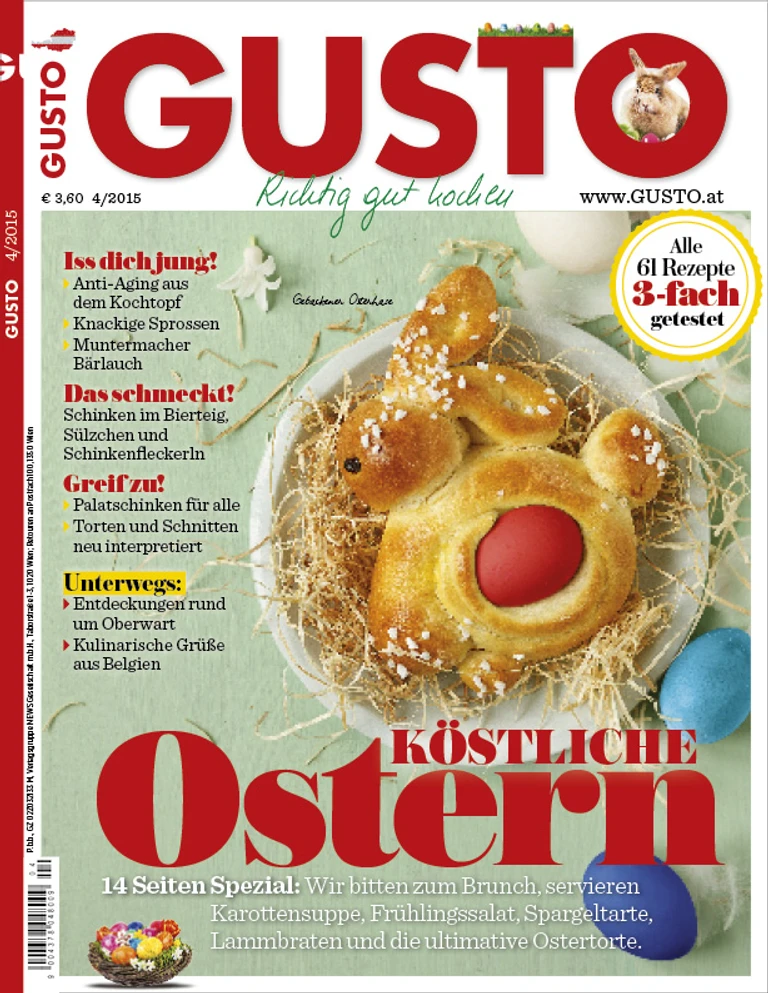GUSTO.AT Ausgabe - April 2015