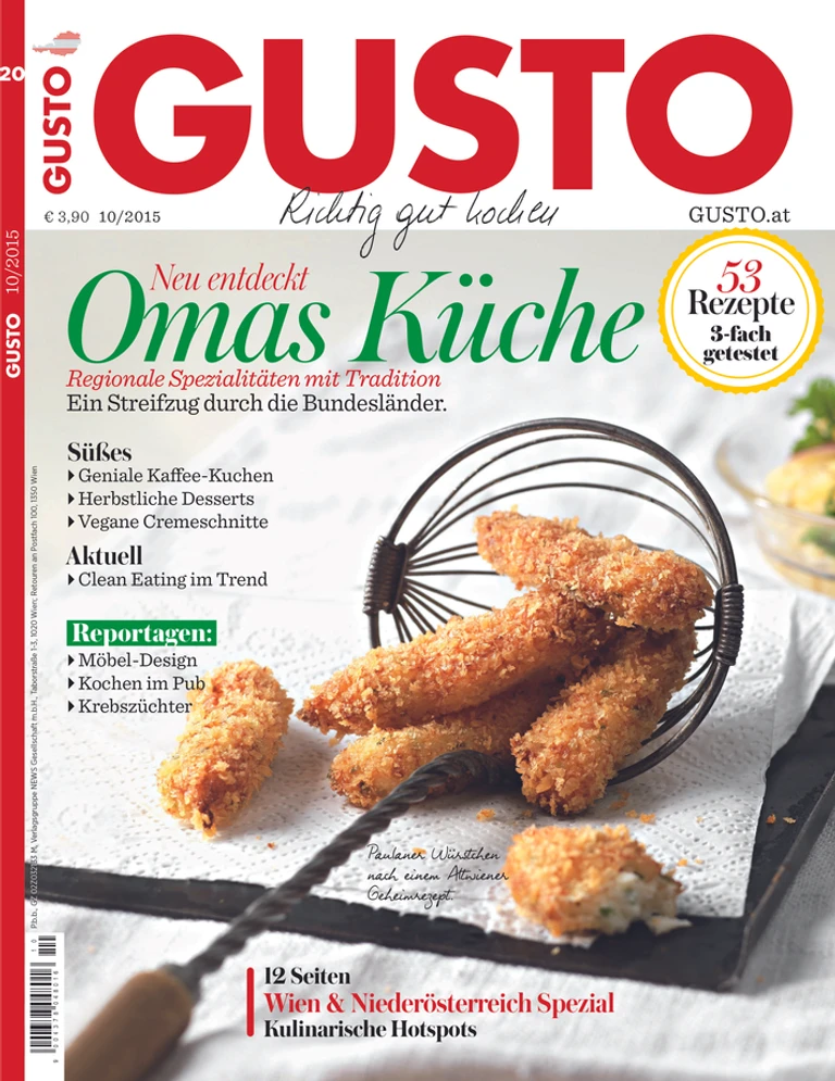 gusto.at Ausgabe - Oktober 2015