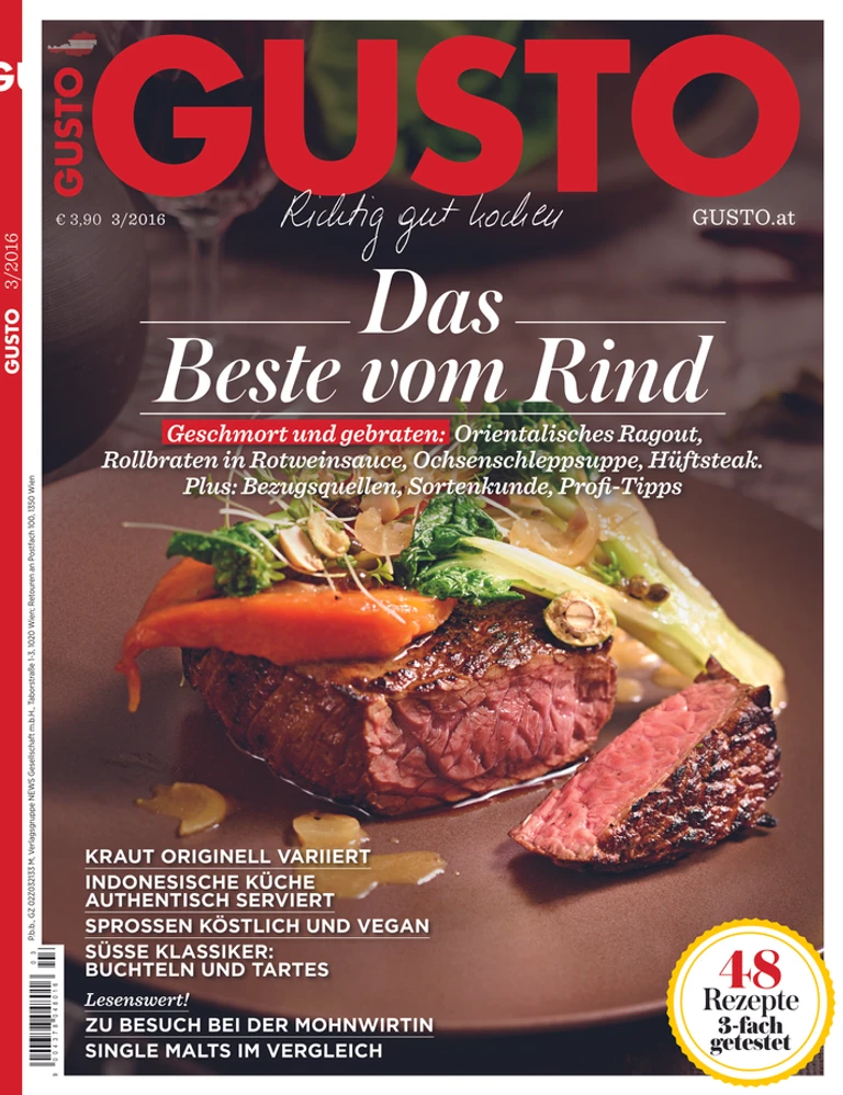 gusto.at Ausgabe - März 2016