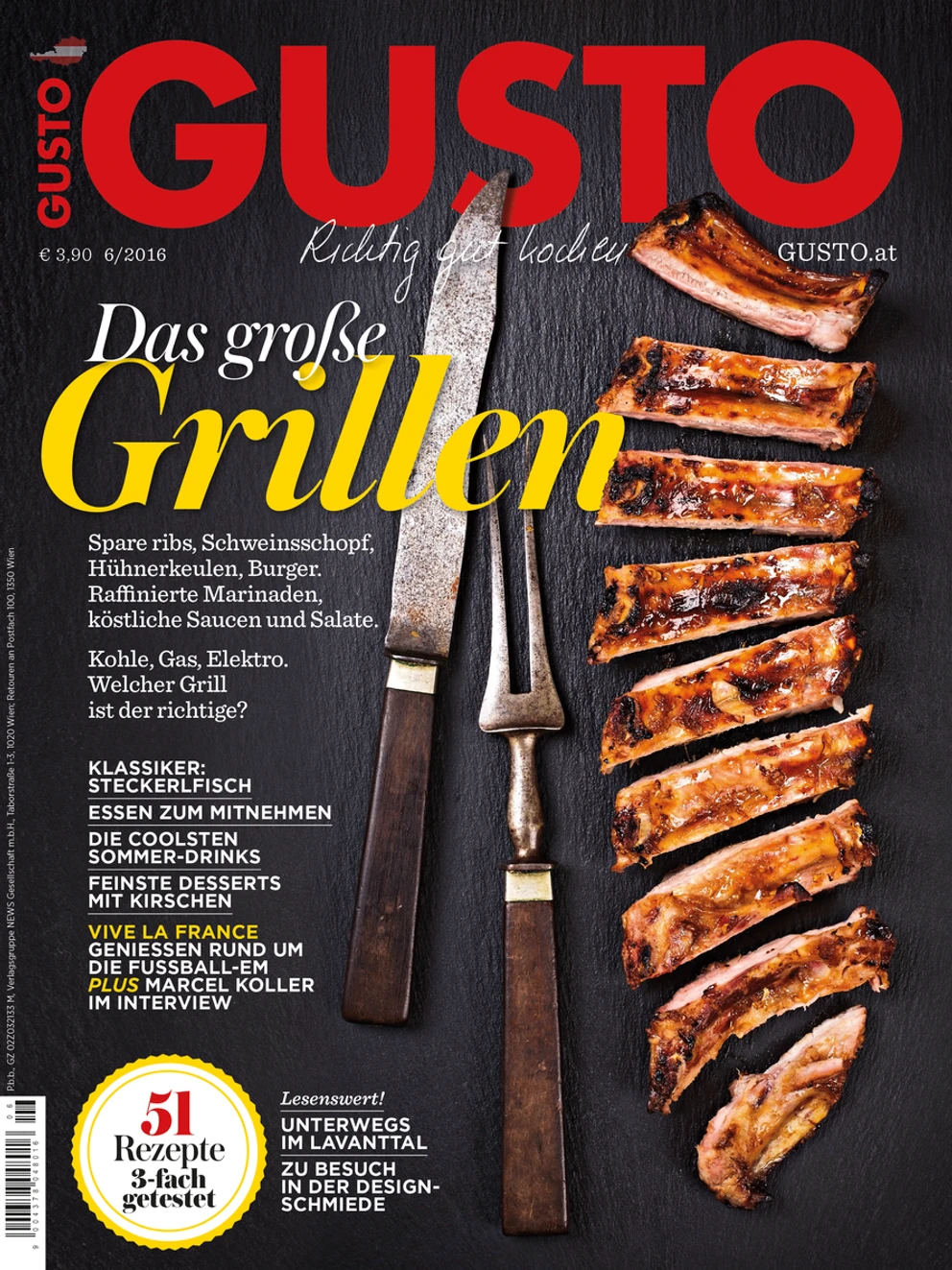 gusto.at Ausgabe - Juni 2016
