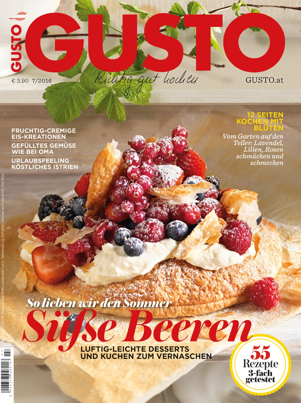 gusto.at Ausgabe - Juli 2016