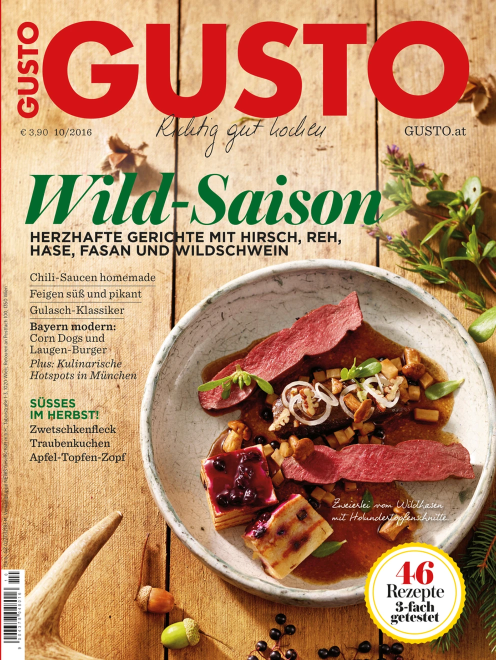 gusto.at Ausgabe - Oktober 2016