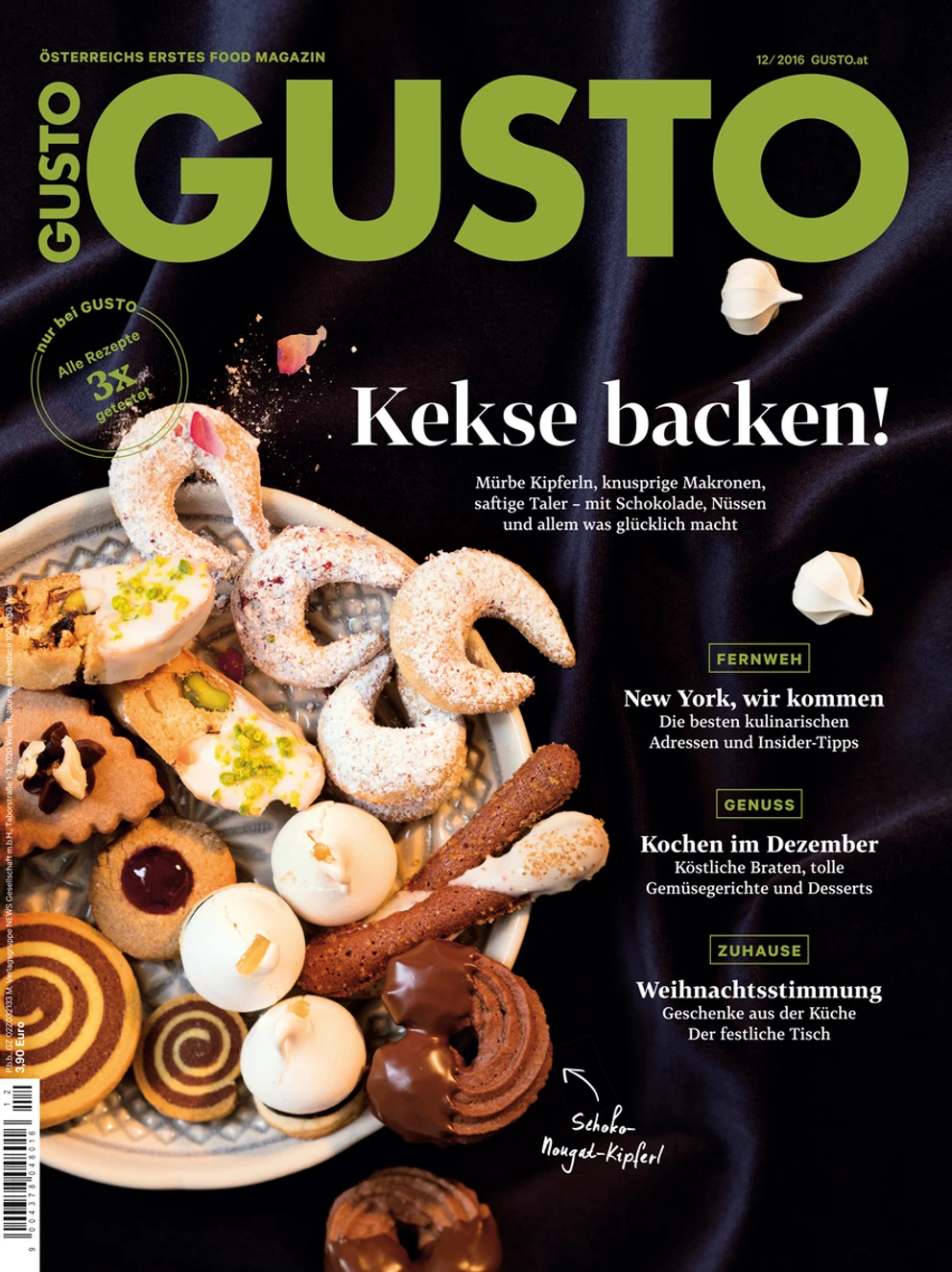 gusto.at Ausgabe - Dezember 2016