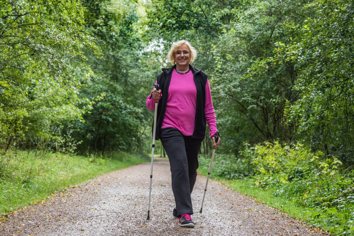 Auch wer erst spät beginnt, tut etwas für seine Gesundheit