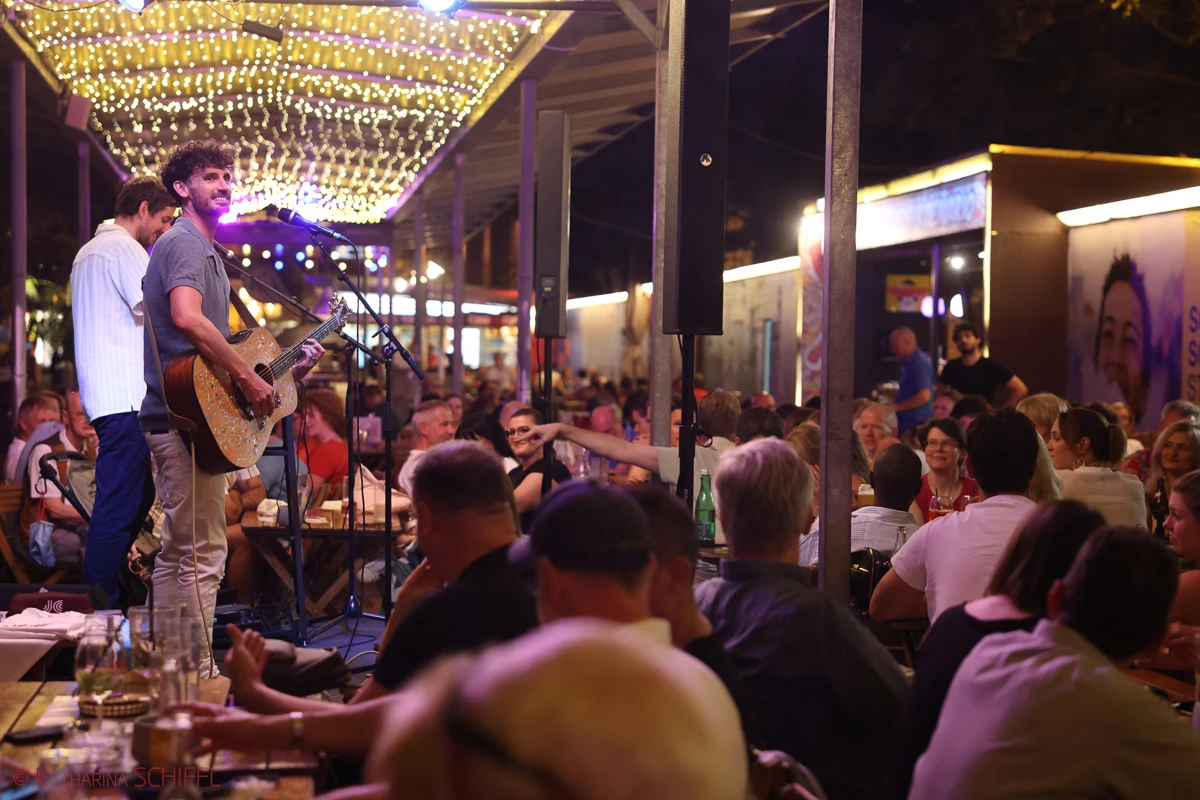 James Cottrial Konzert auf der Summerstage
