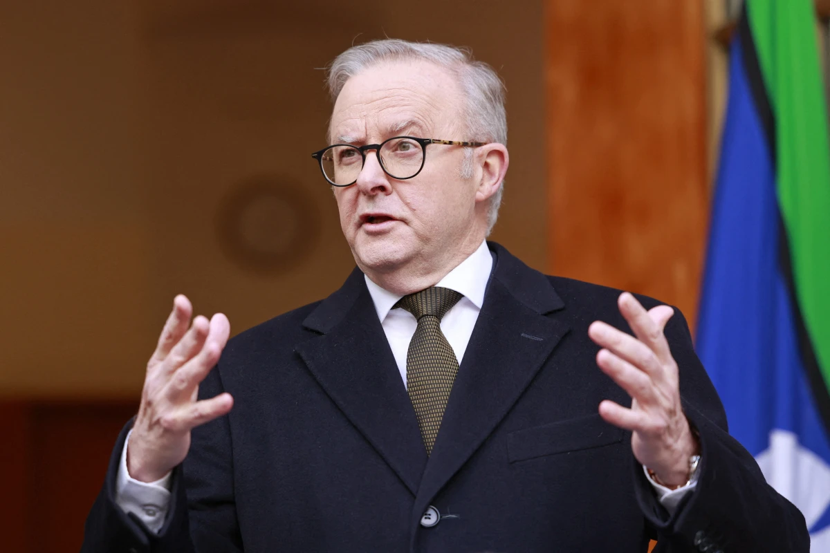 Australiens Premier Albanese für Zwei-Staaten-Lösung