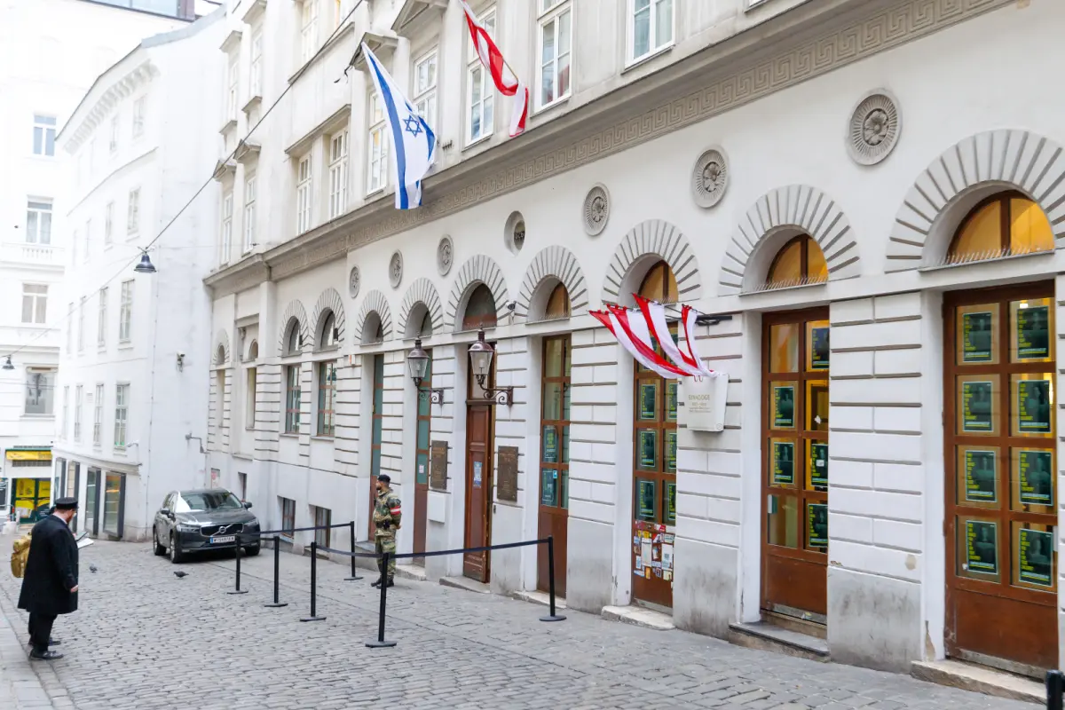 Der Stadttempel in der Wiener Innenstadt