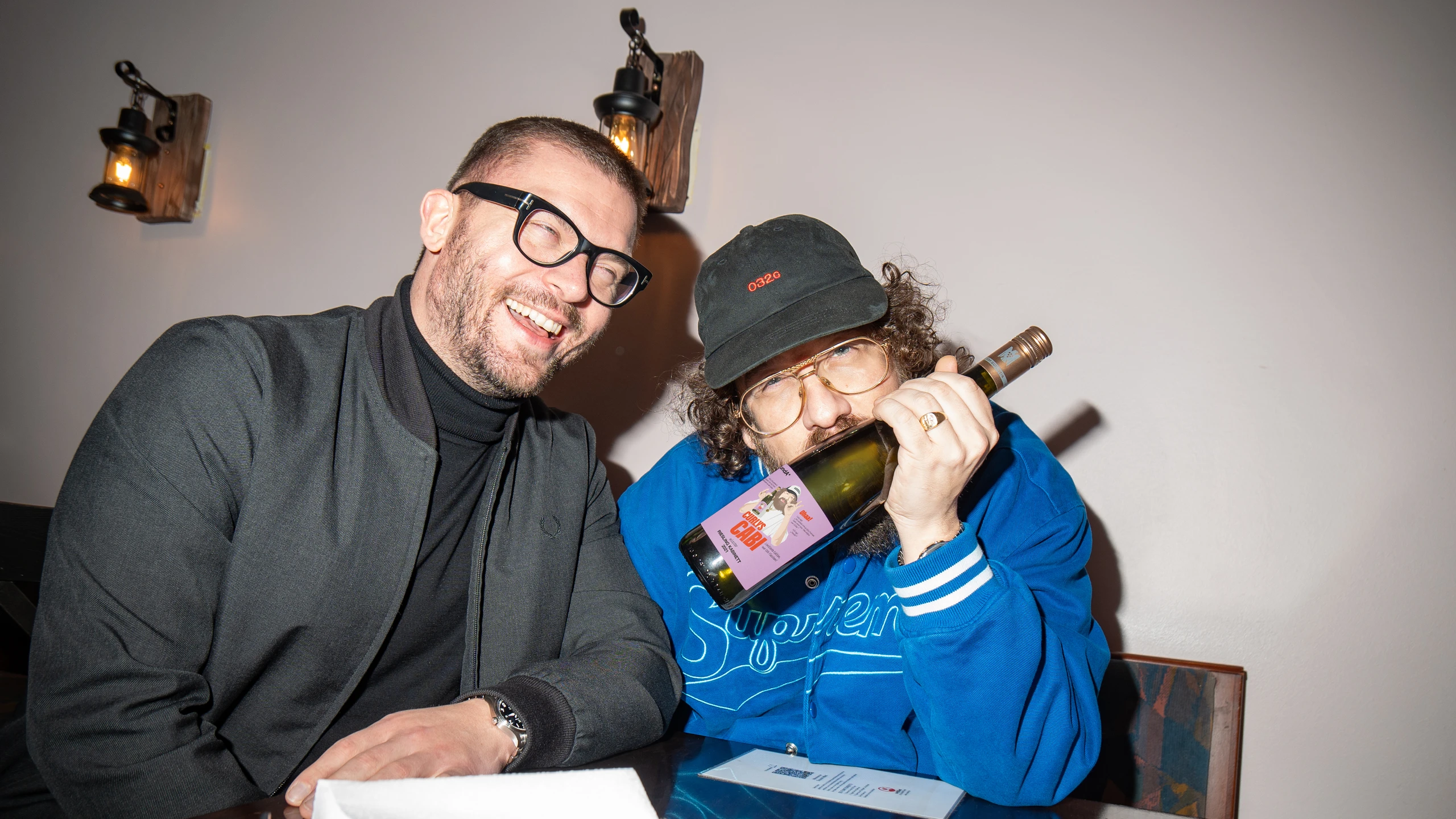 Willi Schlögl und Sebastian "Curly" Moser