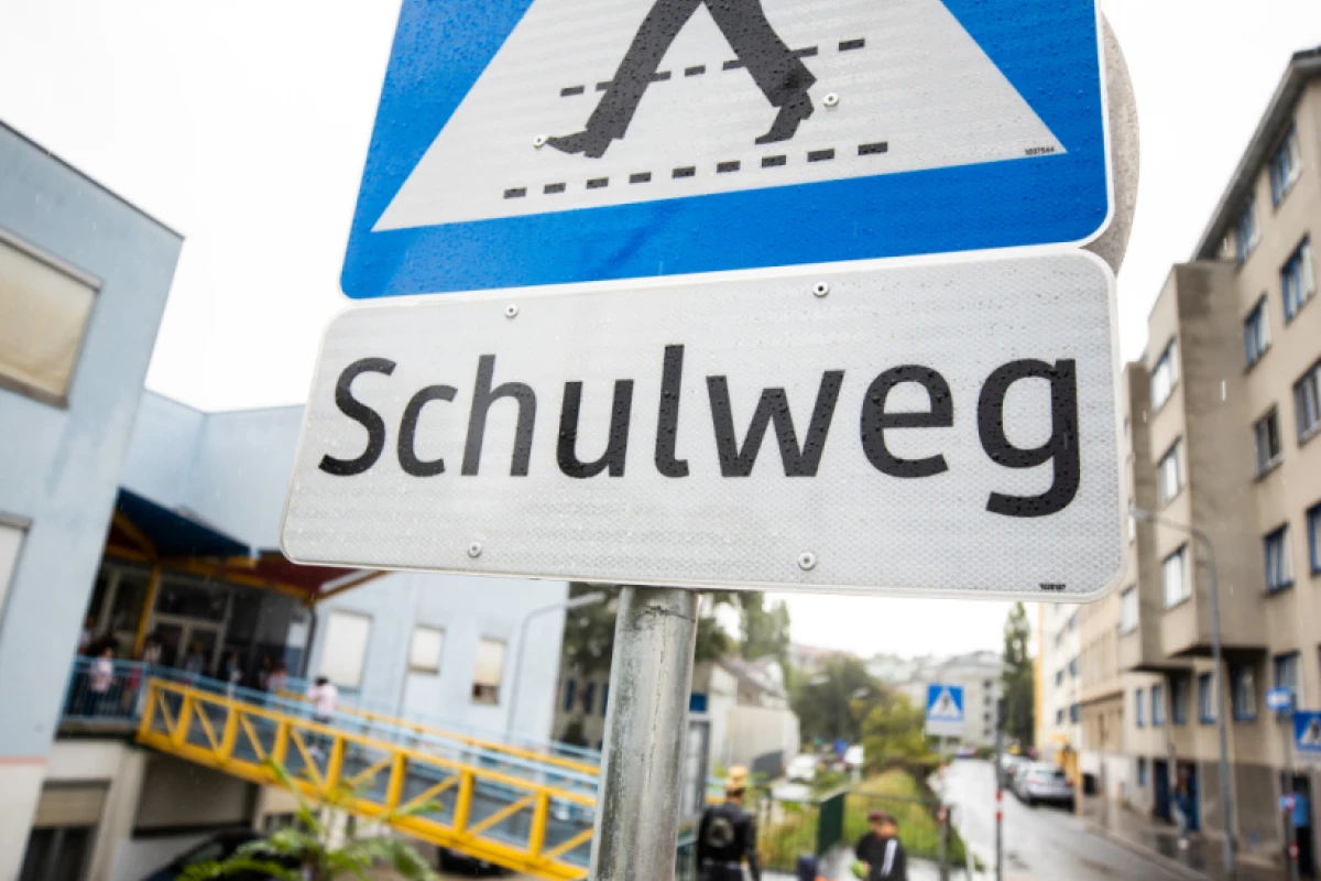Im Vorjahr sind die Schulwegunfälle um sieben Prozent zurückgegangen