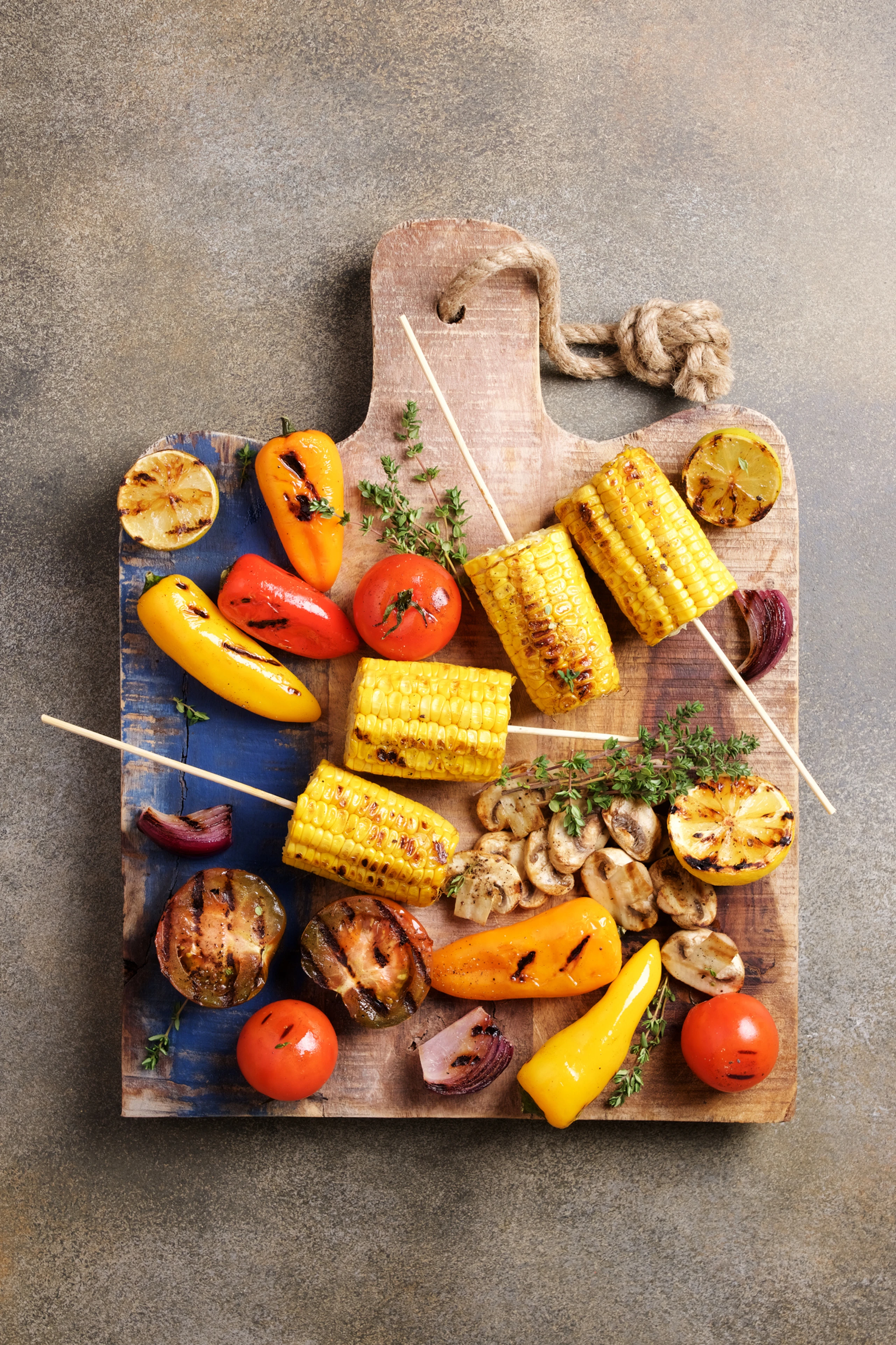 Vegetarische Grillplatte