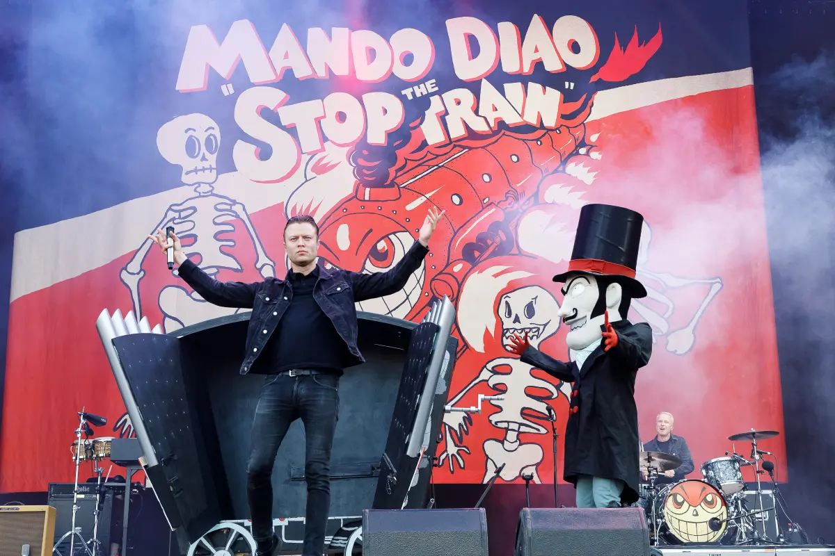 Mando Diao 2022 auf dem Nova Rock