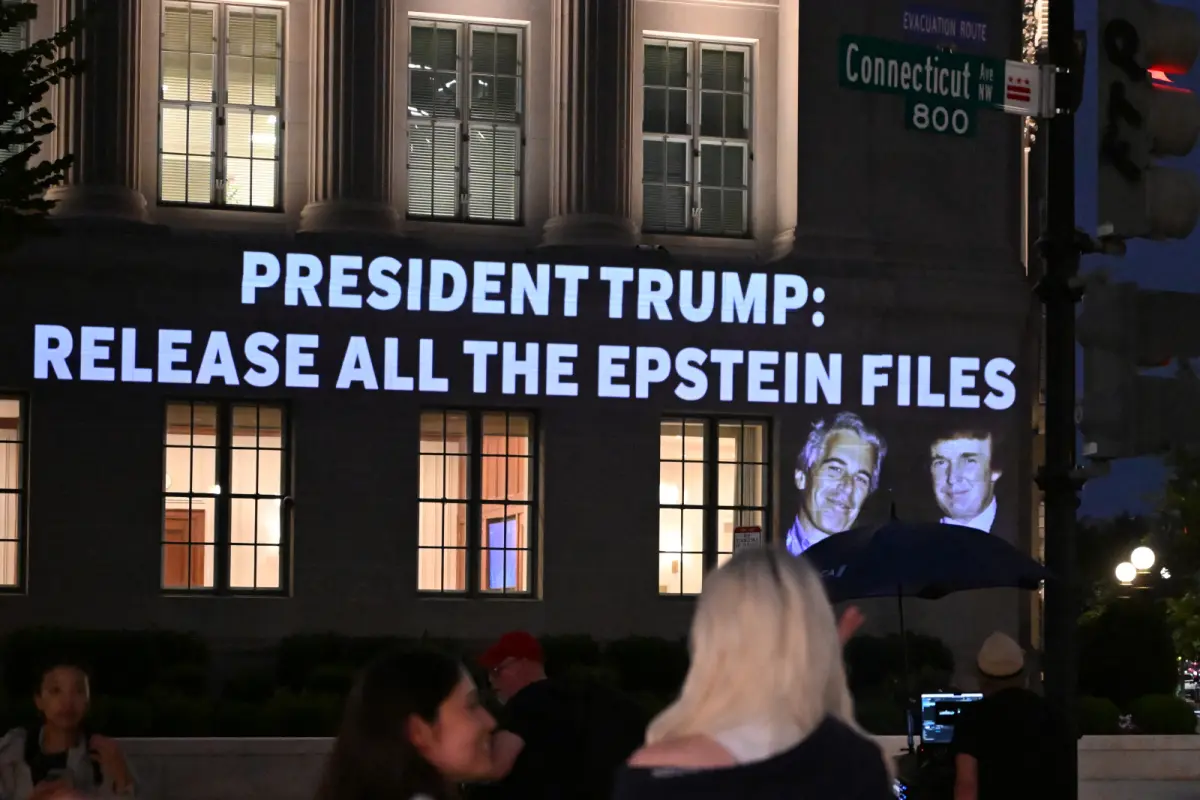 Aktivisten fordern von Trump-Regierung Freigabe von Epstein-Akten