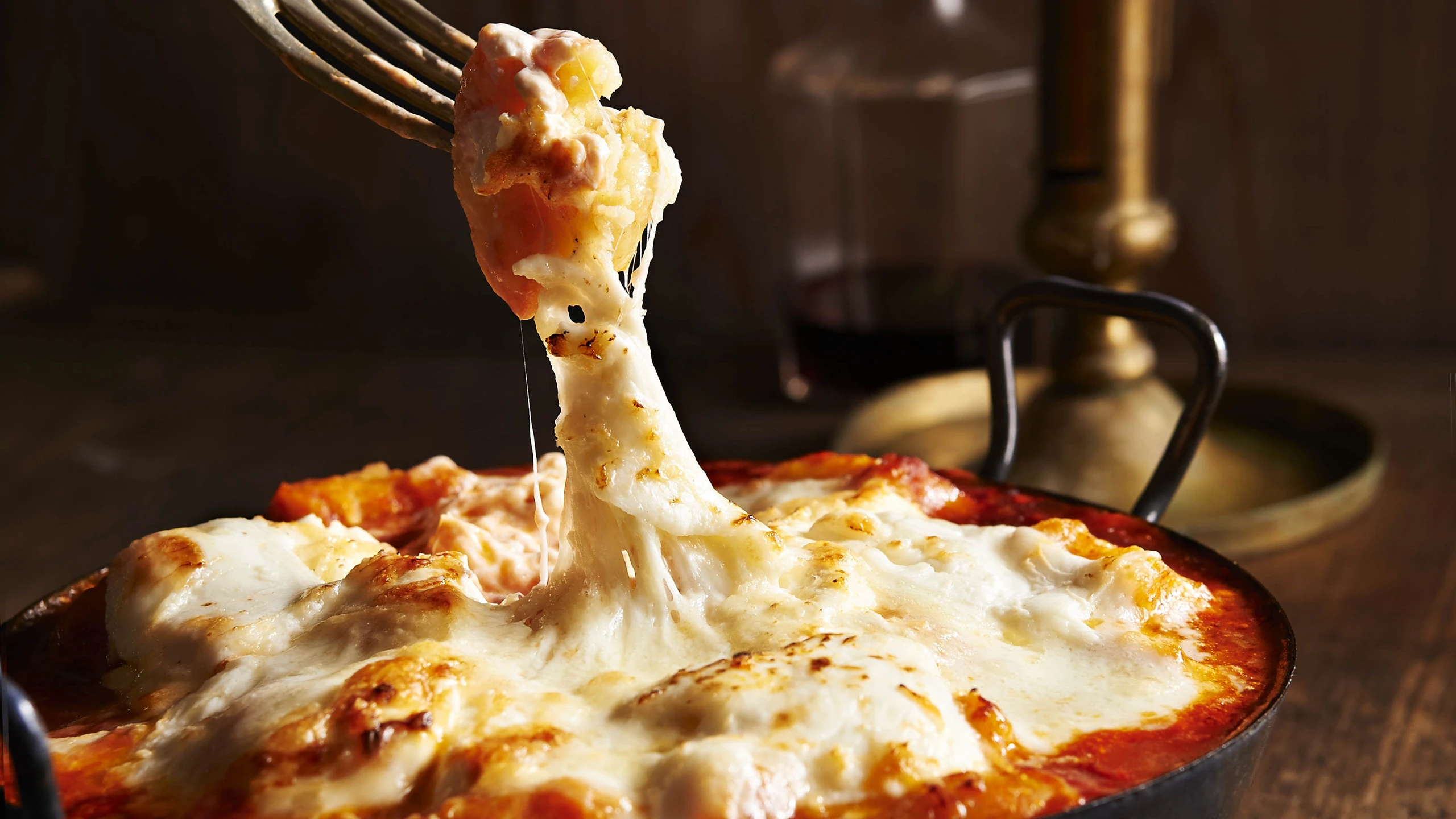 Überbackene Gnocchi