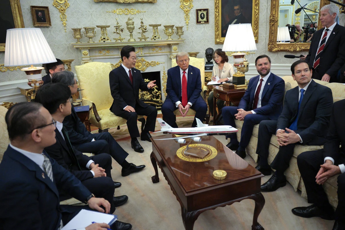 Staatschef Lee Jae Myung bei Trump im Weißen Haus