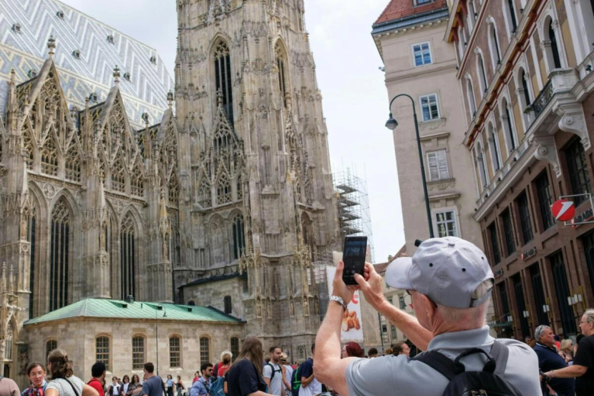 Stephansplatz: Ausgangspunkt von "Vienna Falling"