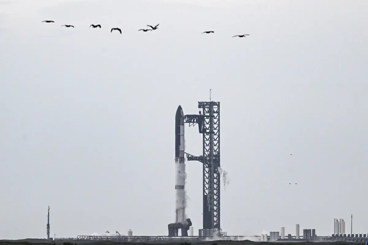 Das Starship hob wegen des Wetters wieder nicht ab